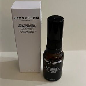 Grown Alchemist Brightening Serum - Black Bottle with White Box